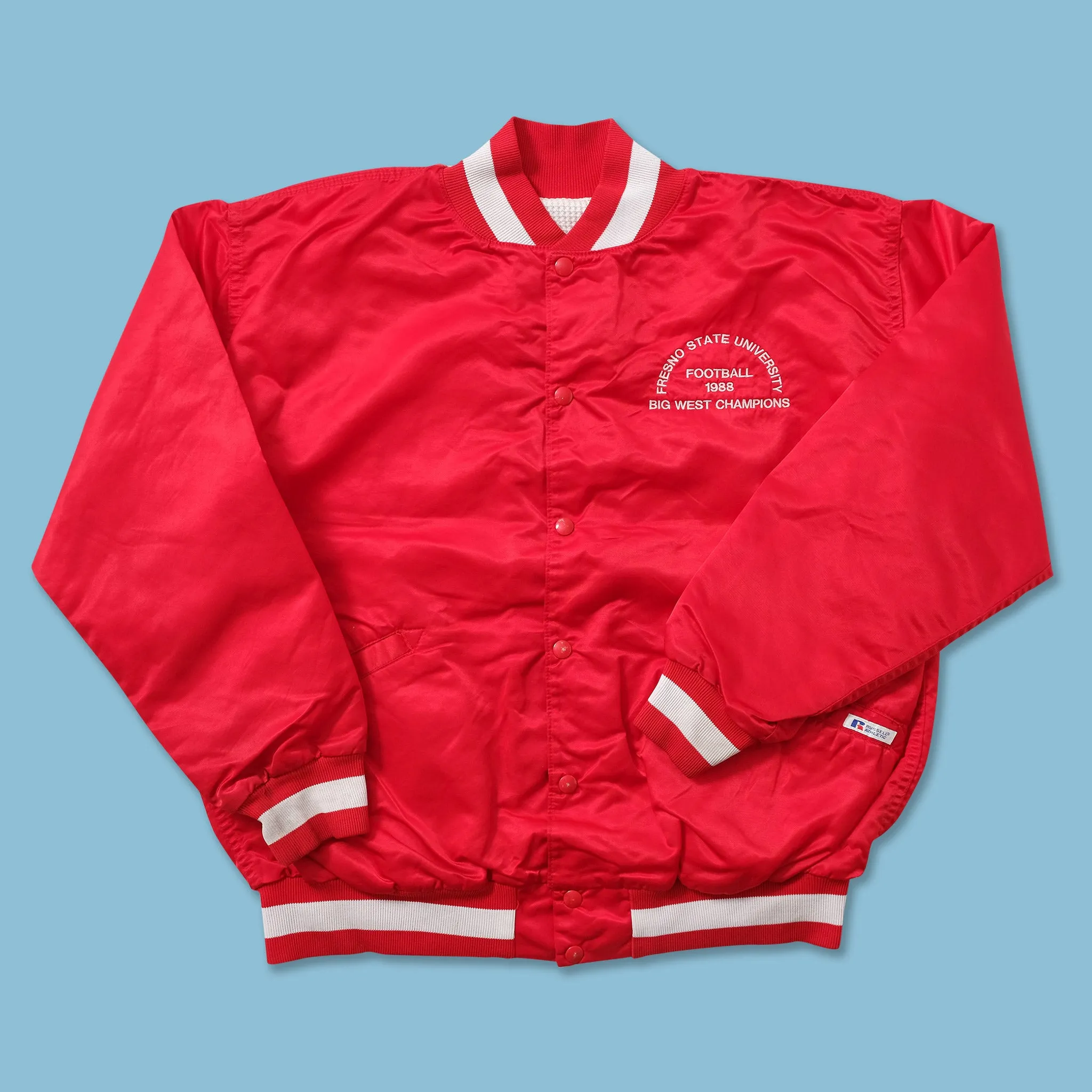 1988 Russell Athletic Fresno State Varsity Jacket Large