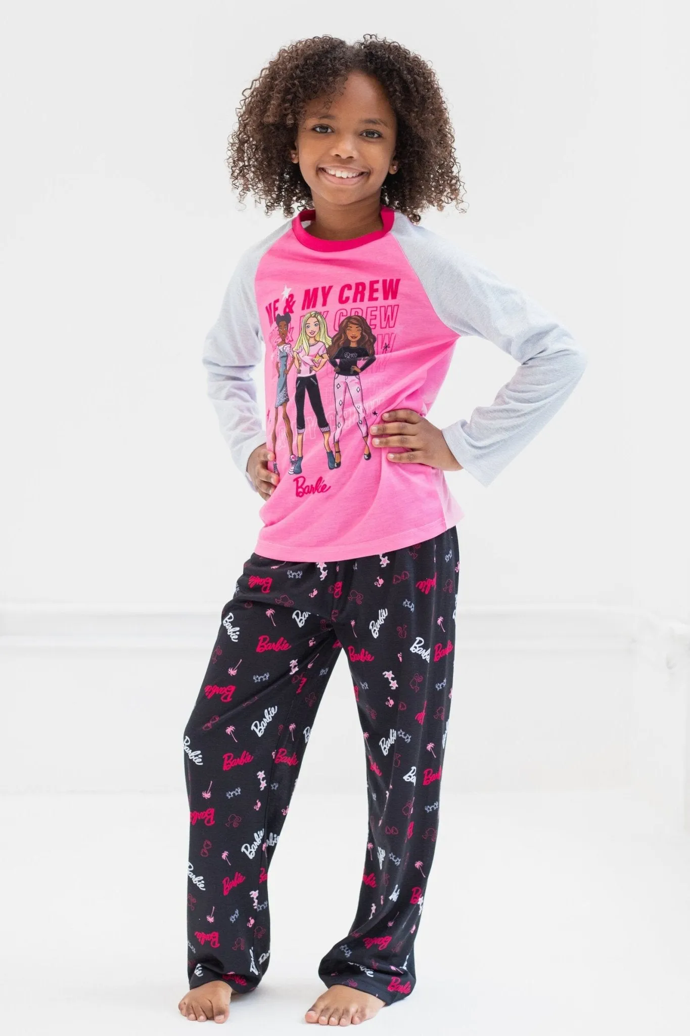 Barbie Pullover Pajama Shirt and Pants Sleep Set