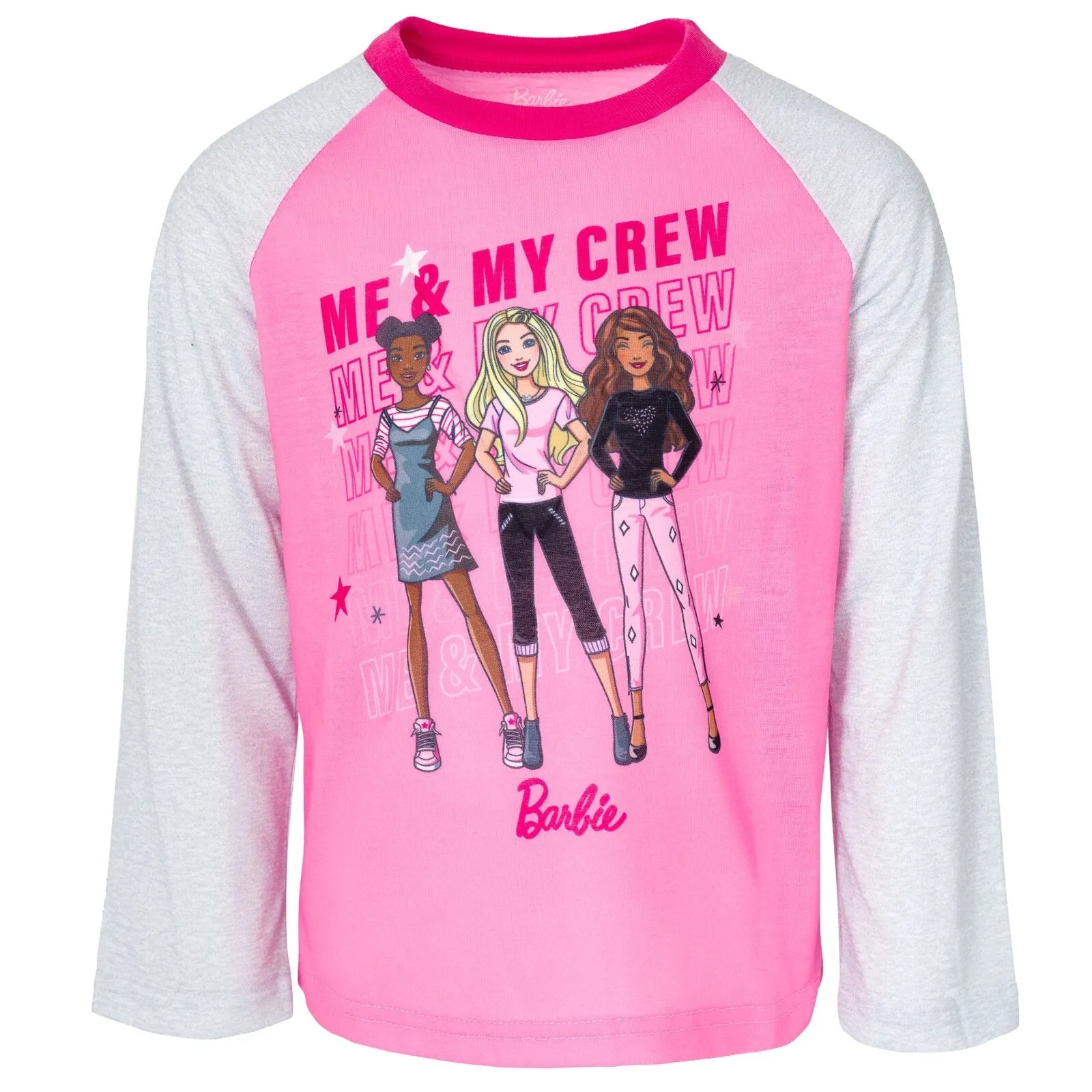Barbie Pullover Pajama Shirt and Pants Sleep Set