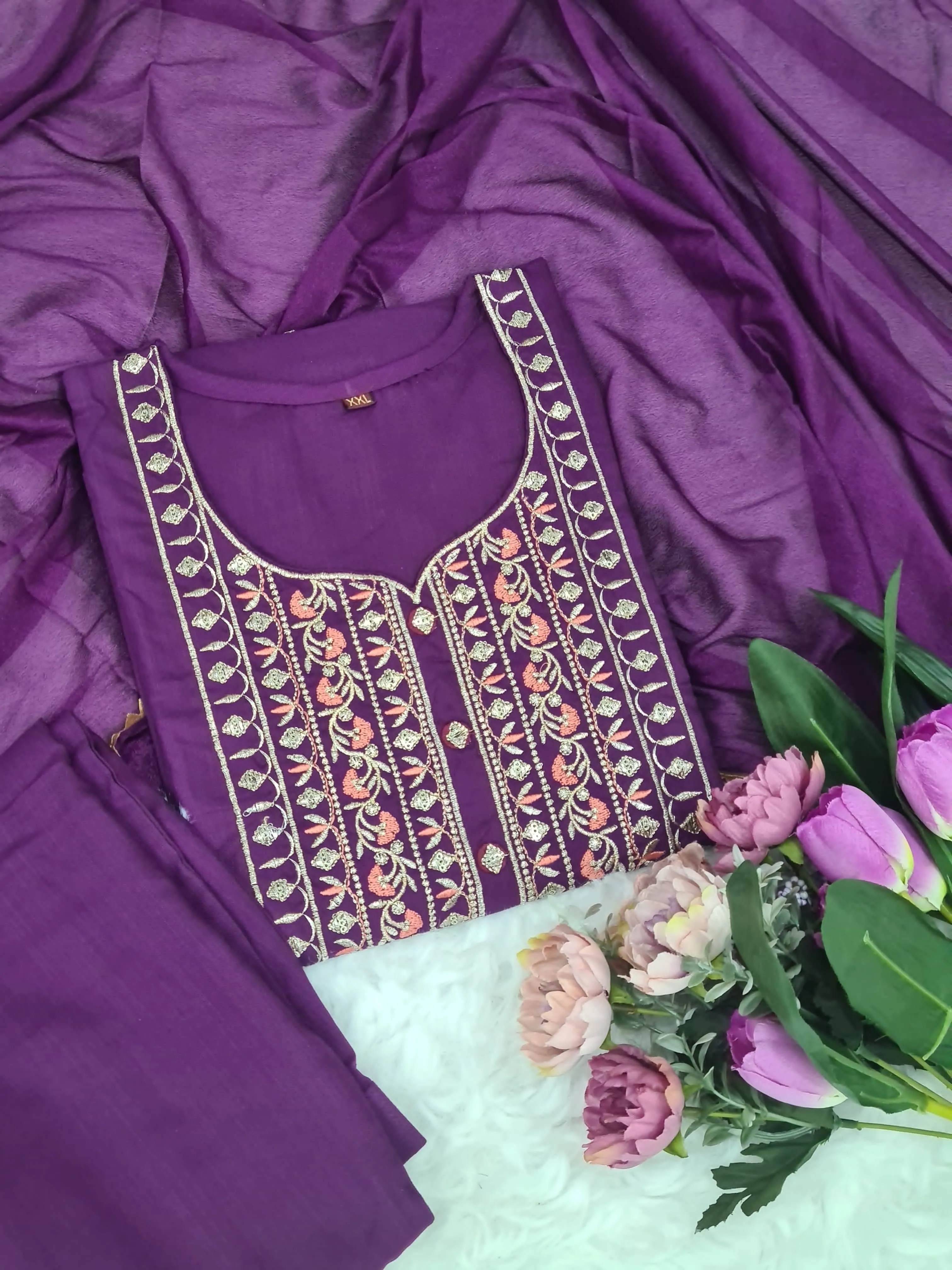Beautiful Designer Party Wear Alia Cut Salwar Suit