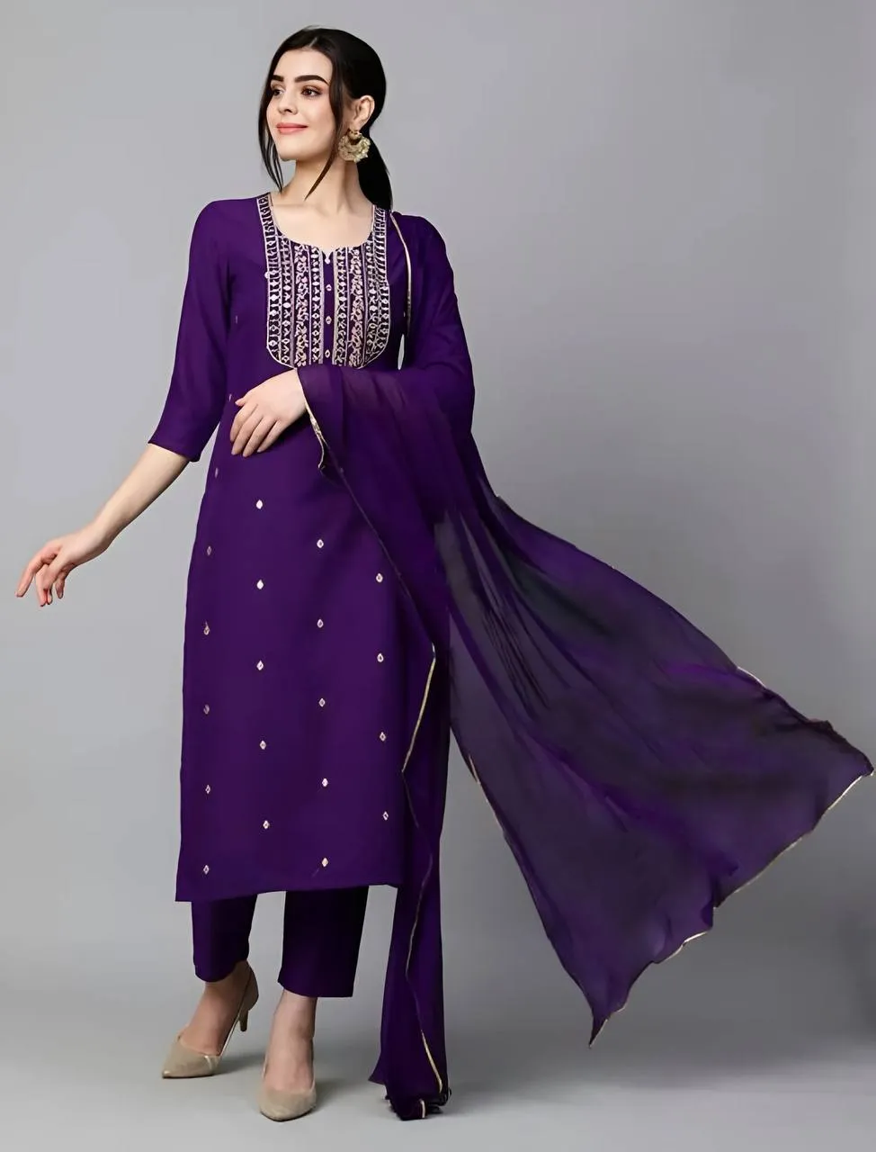 Beautiful Designer Party Wear Alia Cut Salwar Suit