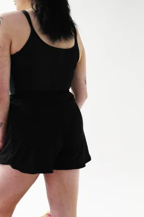 Black lounge shorts