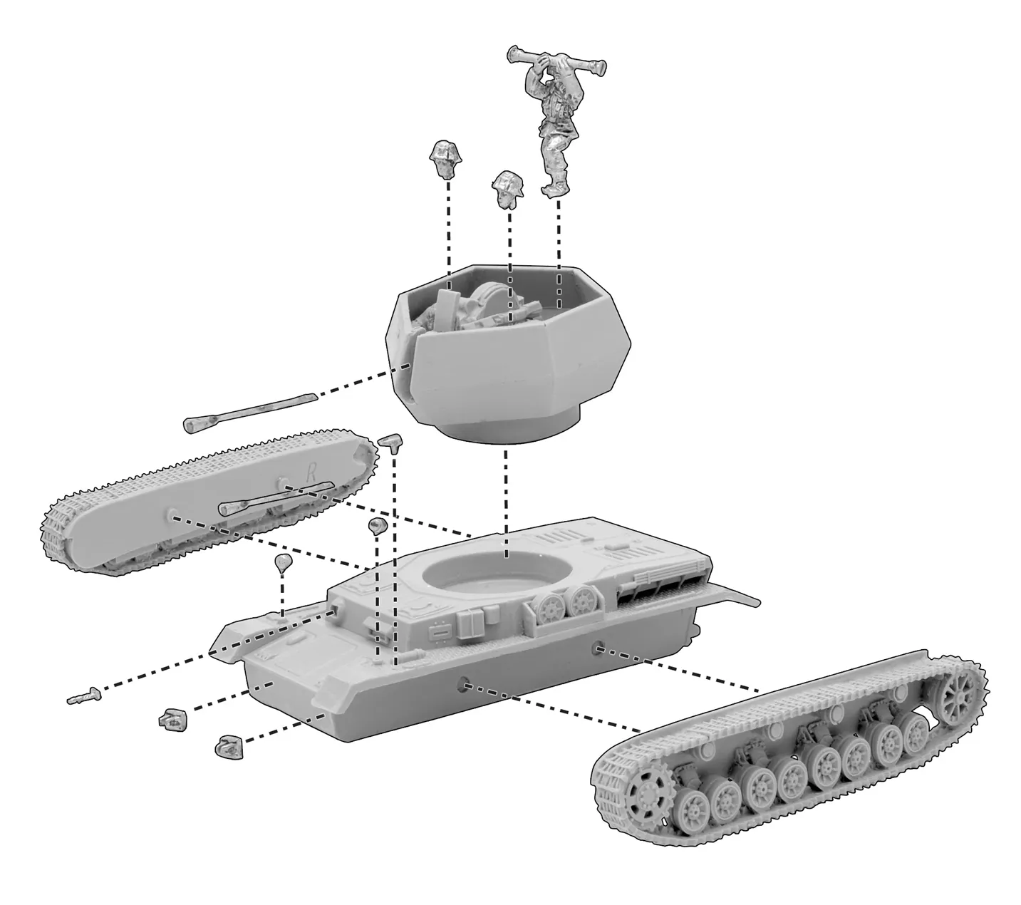 Bolt action: German - Flakpanzer IV 'Ostwind'