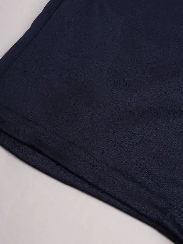 Boys Solid Slim Fit Shorts with TECHNO COOL 