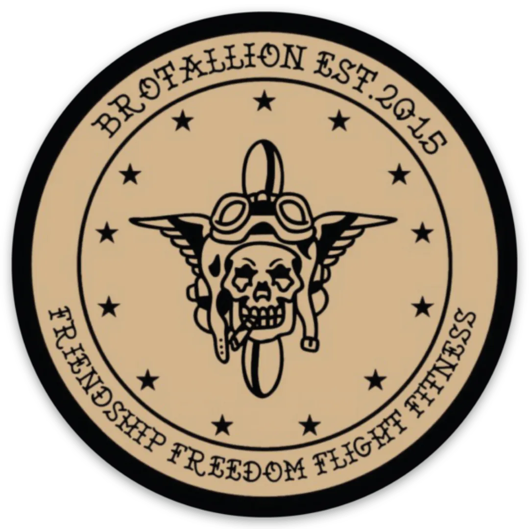 Brotallion Traditional Mantra Sticker