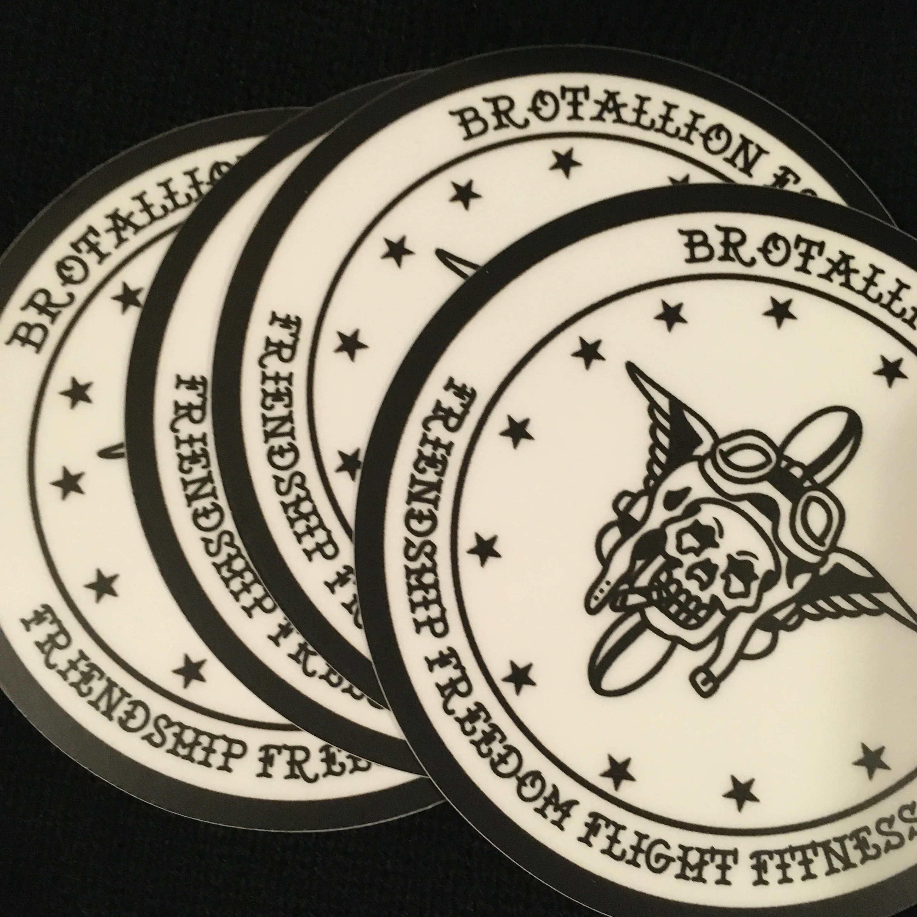 Brotallion Traditional Mantra Sticker