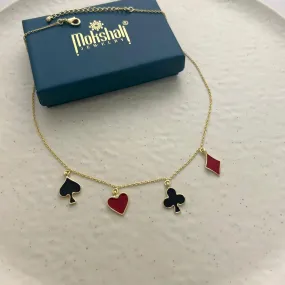 Cards Suits Necklace