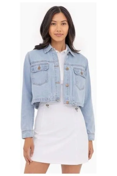 Crop Denim Jacket