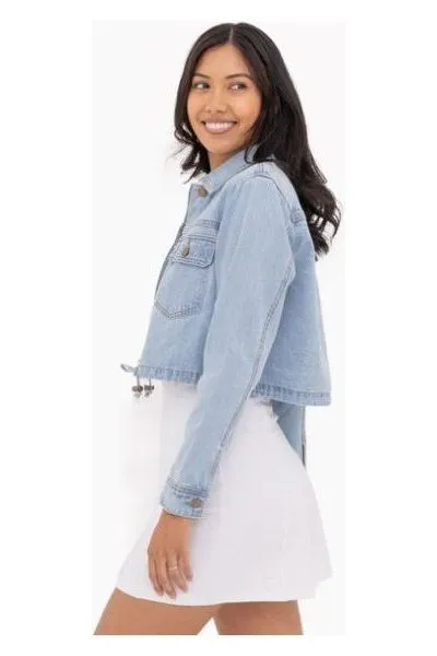 Crop Denim Jacket