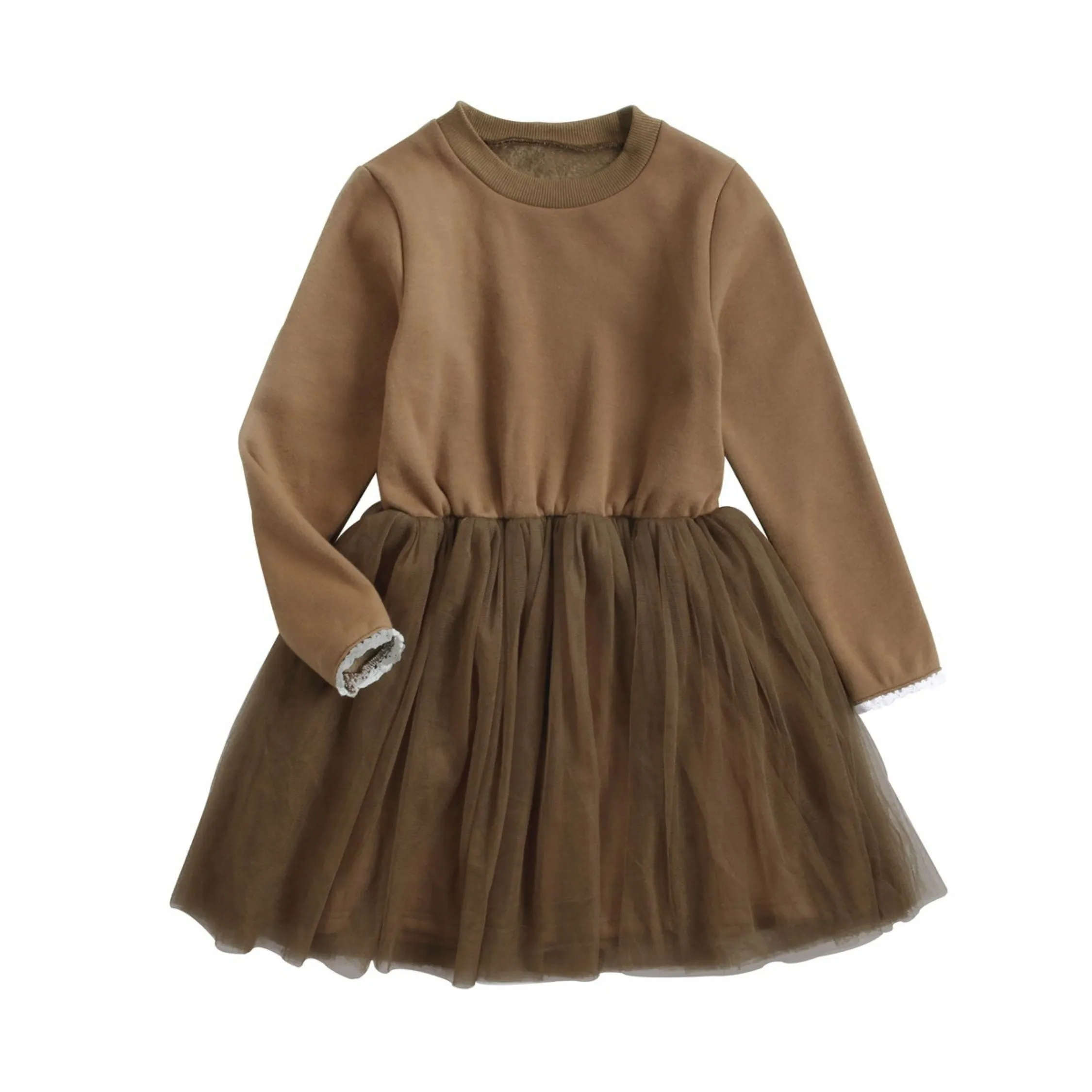 Dazling Full Sleeve Girls Dress