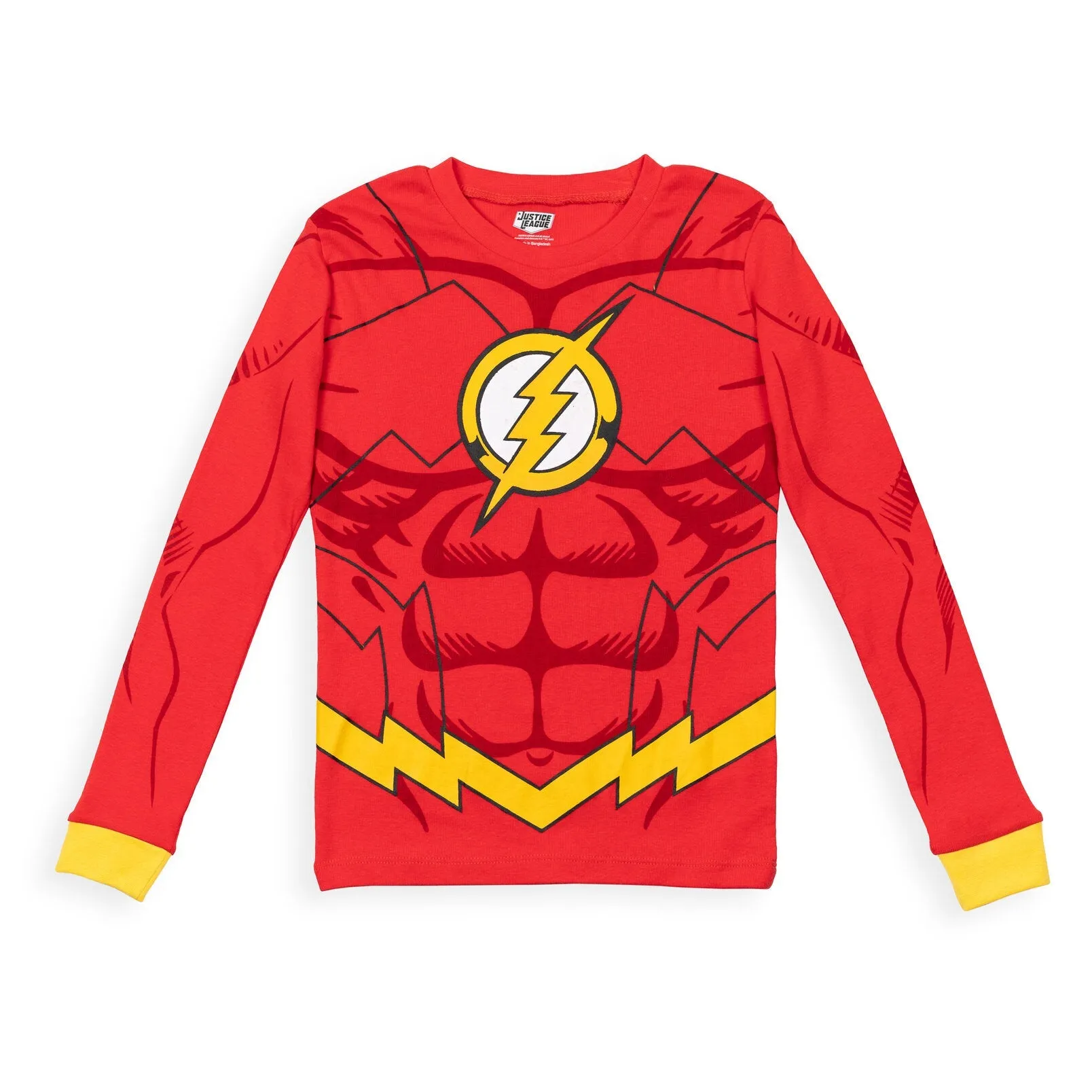 DC Comics Justice League The Flash Pullover Pajama Shirt and Pants Sleep Set
