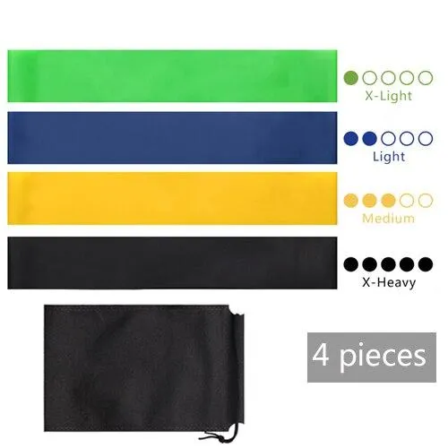 Exercise Resistance Bands Set Yoga Pilates Training Fitness Gum Set Workout Rubber Loop Stretch Bands Expander Fitness Equipment