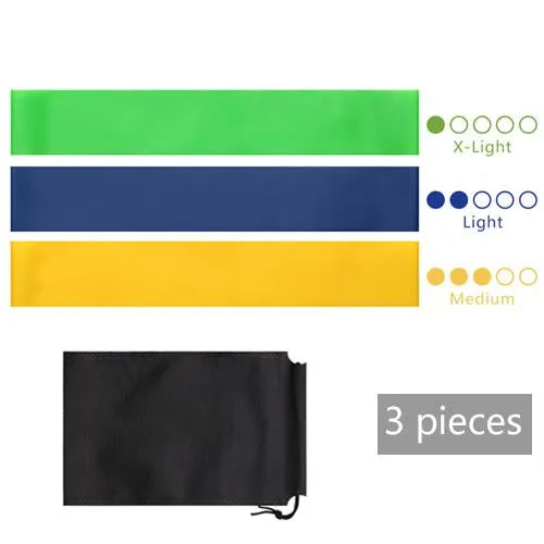 Exercise Resistance Bands Set Yoga Pilates Training Fitness Gum Set Workout Rubber Loop Stretch Bands Expander Fitness Equipment