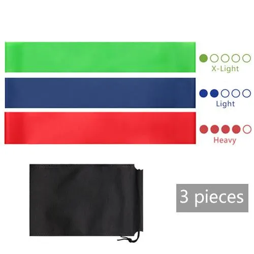 Exercise Resistance Bands Set Yoga Pilates Training Fitness Gum Set Workout Rubber Loop Stretch Bands Expander Fitness Equipment