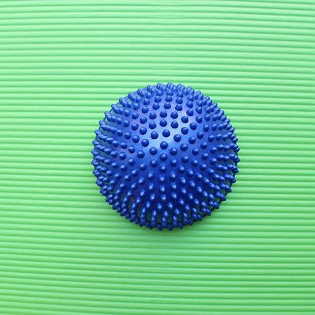 FDBRO Yoga Yoga Half Ball Physical Fitness Appliance Exercise Balance Ball GYM Point Massage Stepping Stones  Balance Pods
