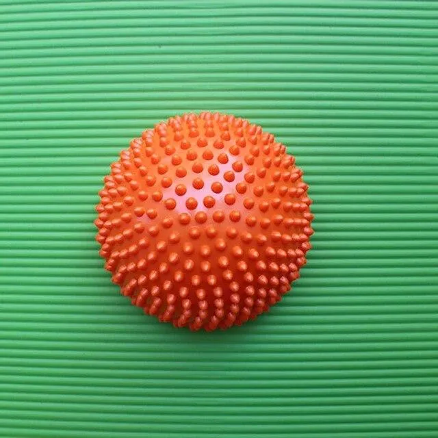 FDBRO Yoga Yoga Half Ball Physical Fitness Appliance Exercise Balance Ball GYM Point Massage Stepping Stones  Balance Pods