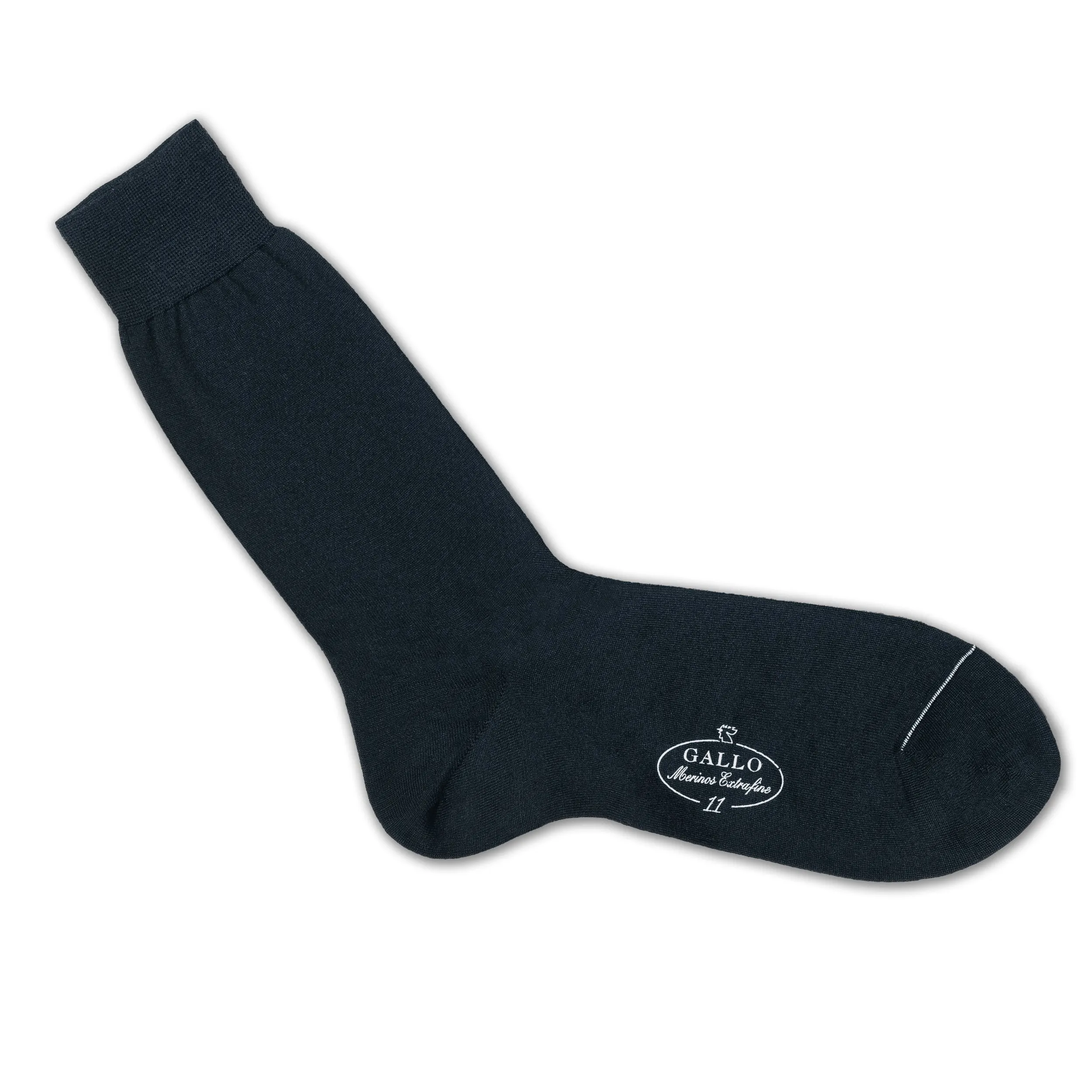 GALLO | Herren Baumwoll-Socken, glatt, nacht blau
