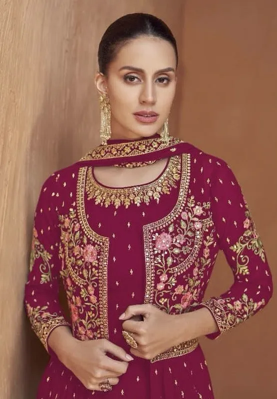 Gulkayra Designer Jasmeen Heavy Salwar Suit D.No. 7429-D