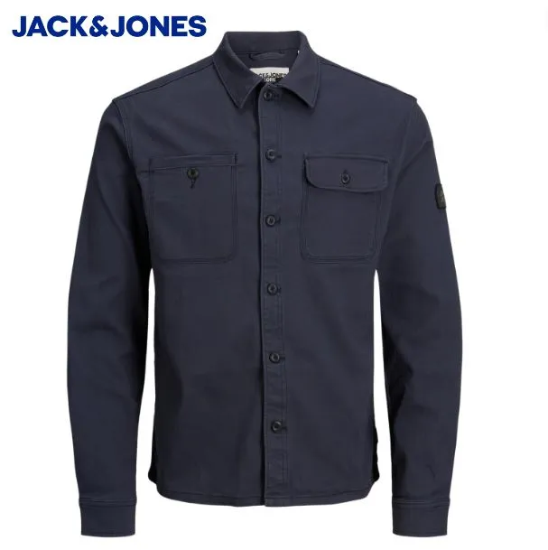 Jack & Jones Ben Navy Over Shirt Navy