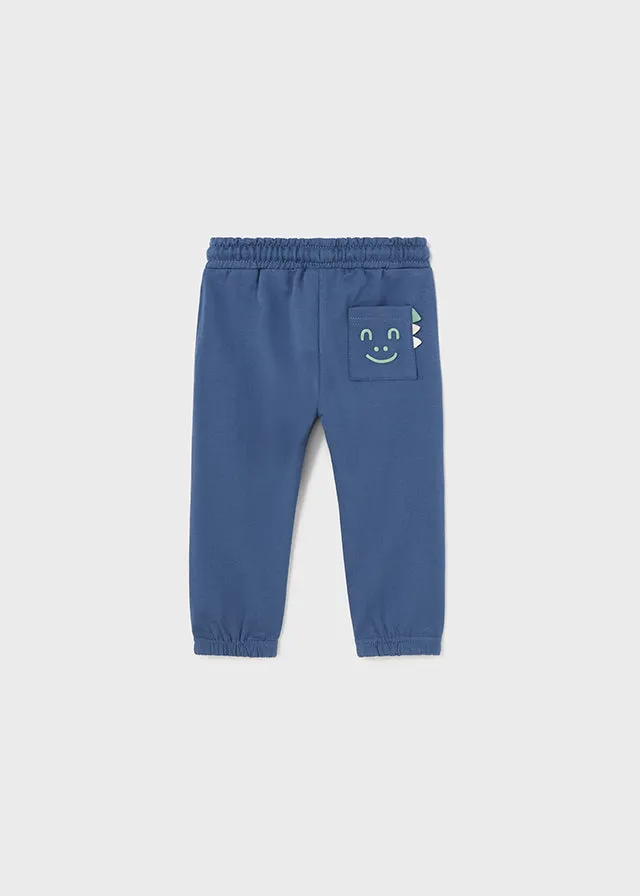 Mayoral Baby Boys Navy Crocodile Joggers