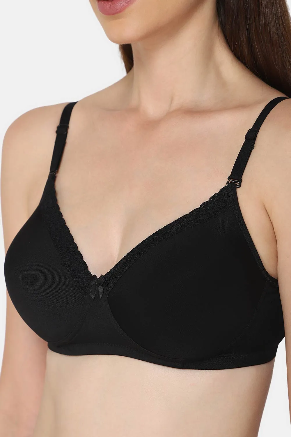 Medium Coverage Back Closure Intimacy Trendy Padded Vogue Bra - UC05