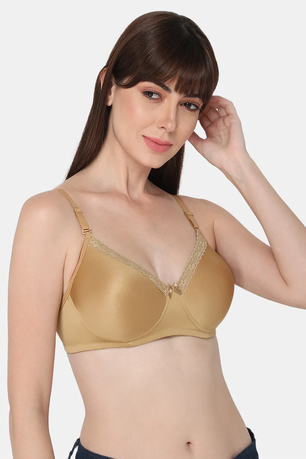Medium Coverage Back Closure Intimacy Trendy Padded Vogue Bra - UC05
