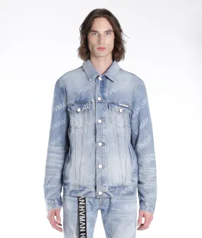 MK1  DENIM JACKET IN ACID REPEAT