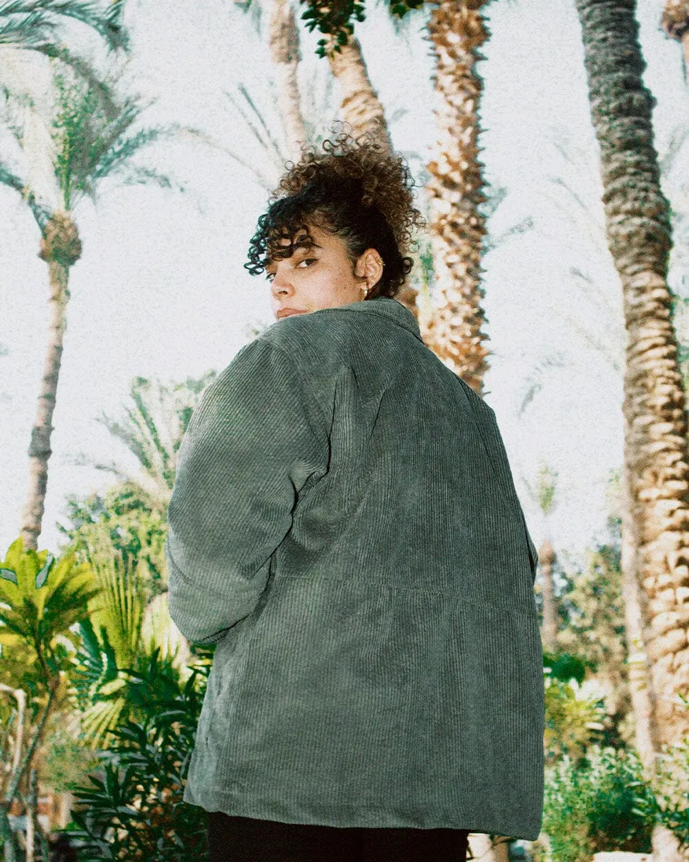 Olive Corduroy Jacket