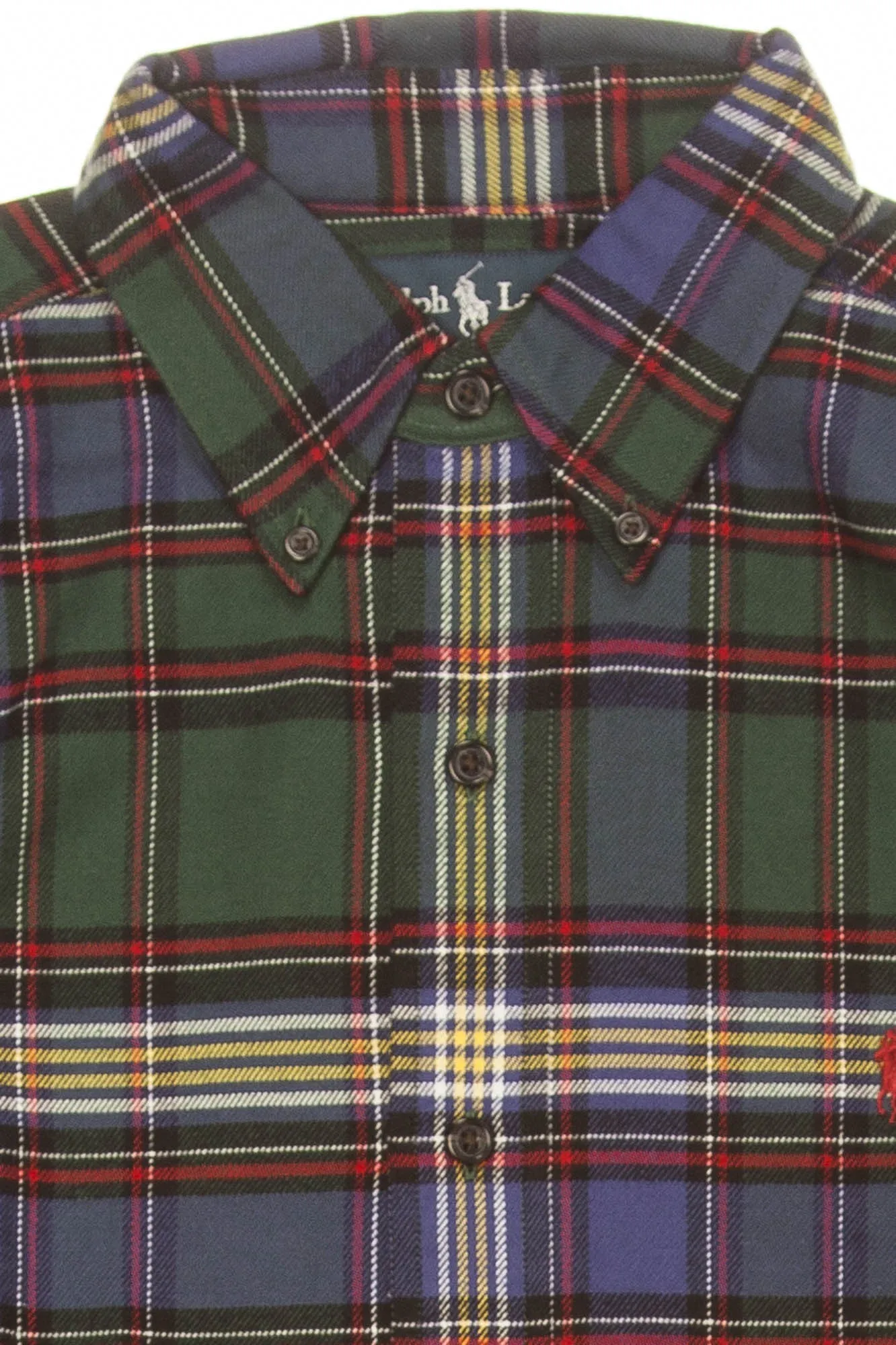 Polo By Ralph Lauren - Multi Color Plaid Button Up Dress Shirt