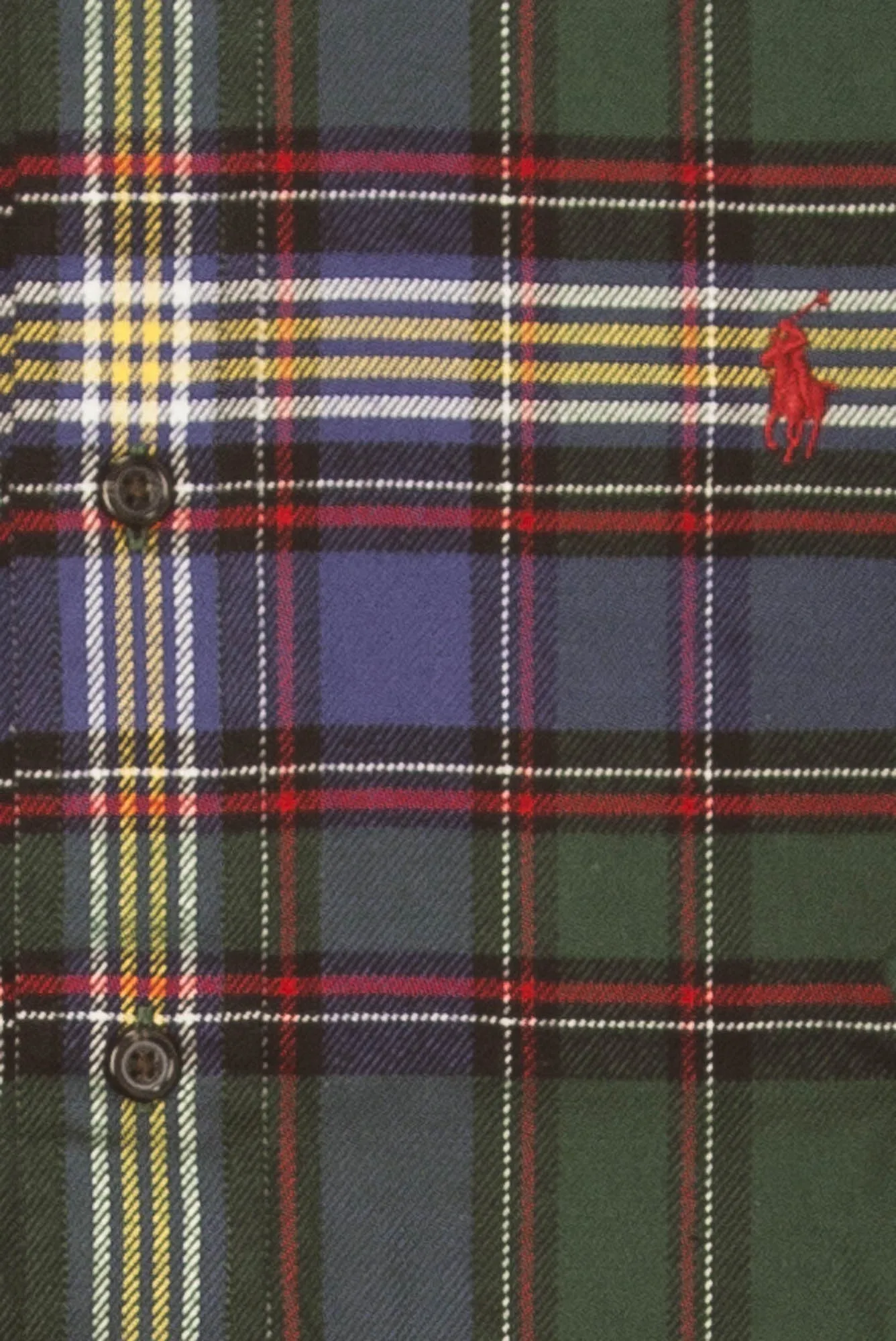 Polo By Ralph Lauren - Multi Color Plaid Button Up Dress Shirt
