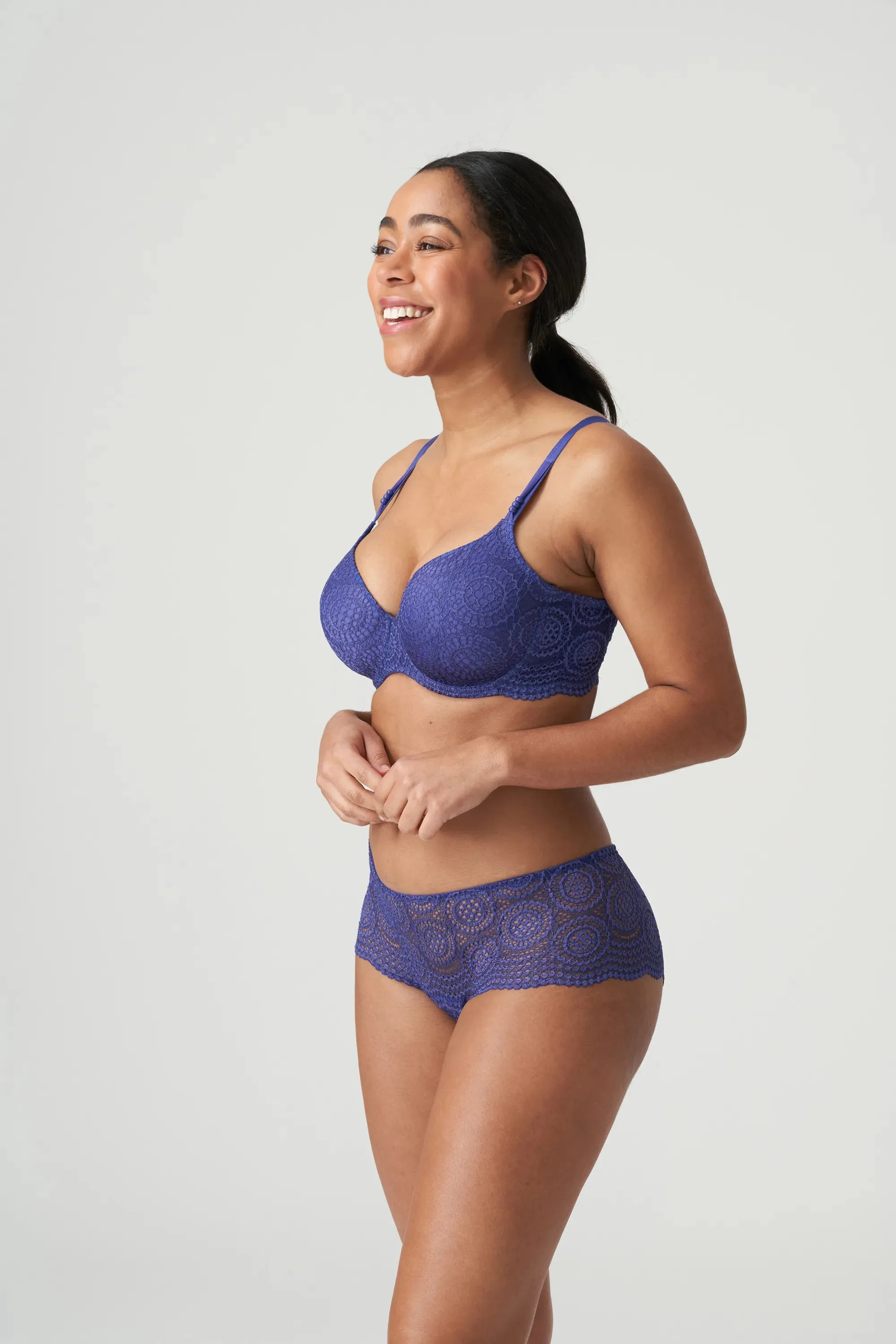 Prima Donna Twist Hot Pants - Petit Paris-French Indigo