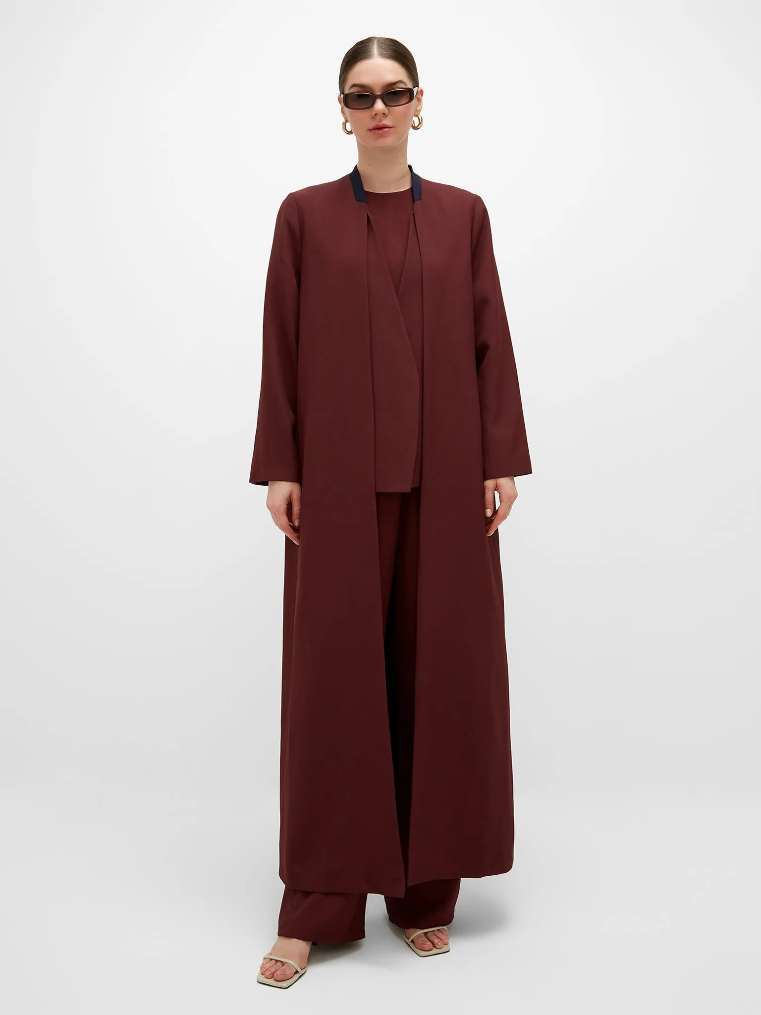 Rabea Trousers - Burgundy
