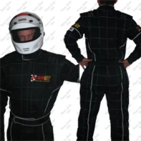Racegear WA Single layer Blue Lge Racesuit - SFI 3/2A/1