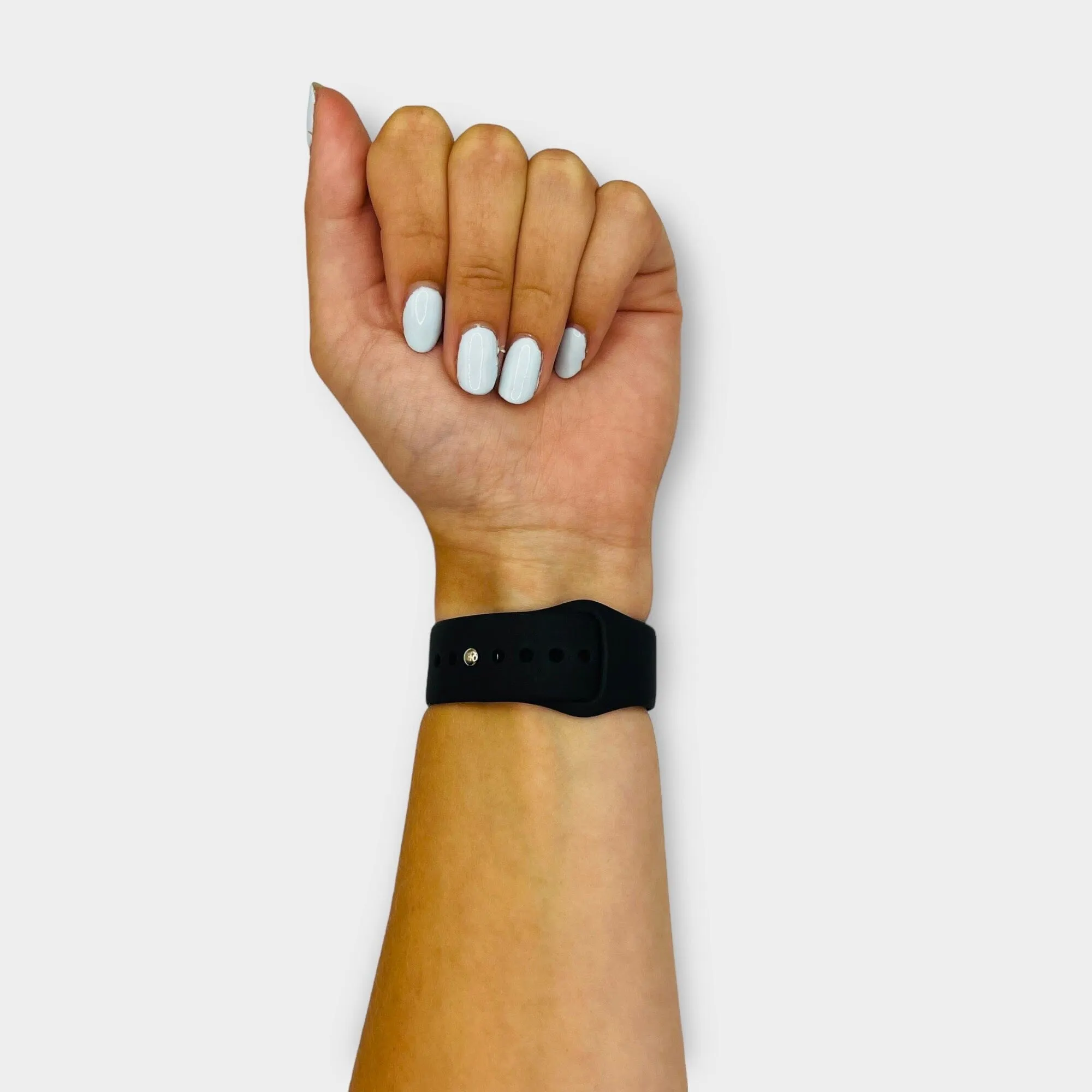 Silicone Button Style Watch Straps Compatible with Samsung Gear Live
