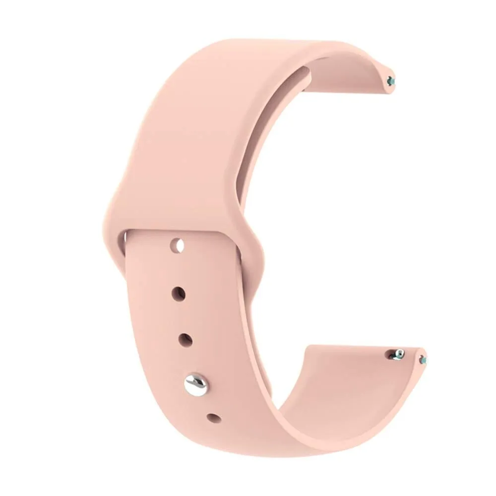 Silicone Button Style Watch Straps Compatible with Samsung Gear Live
