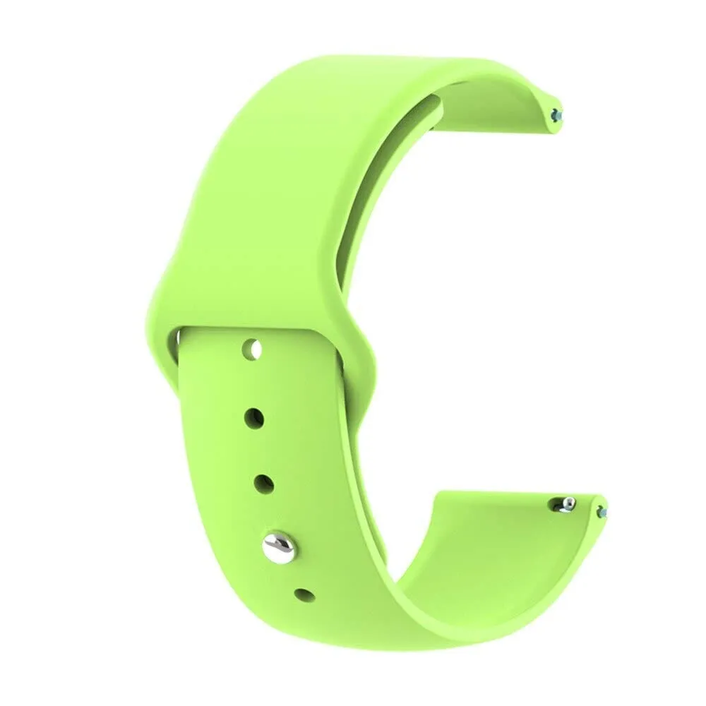 Silicone Button Style Watch Straps Compatible with Samsung Gear Live