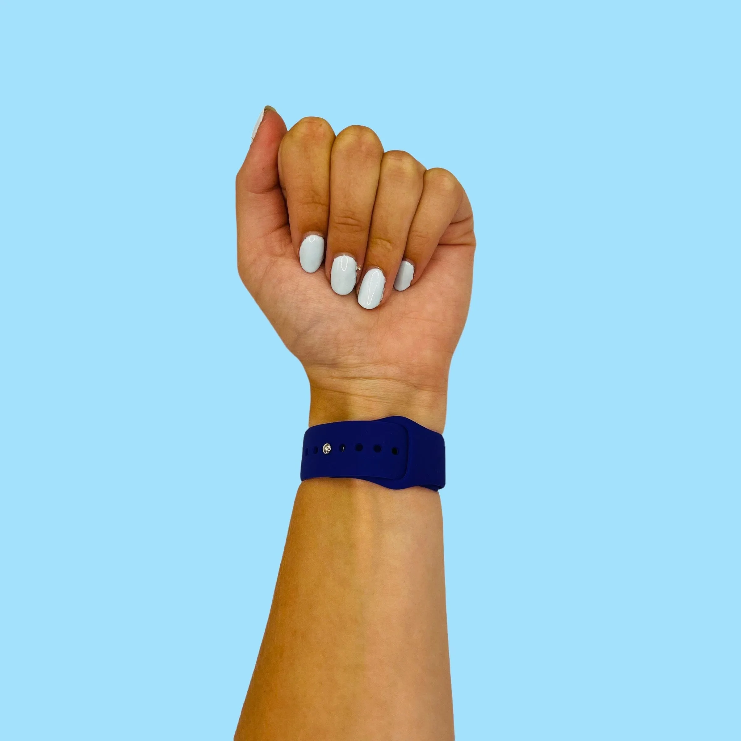 Silicone Button Style Watch Straps Compatible with Samsung Gear Live