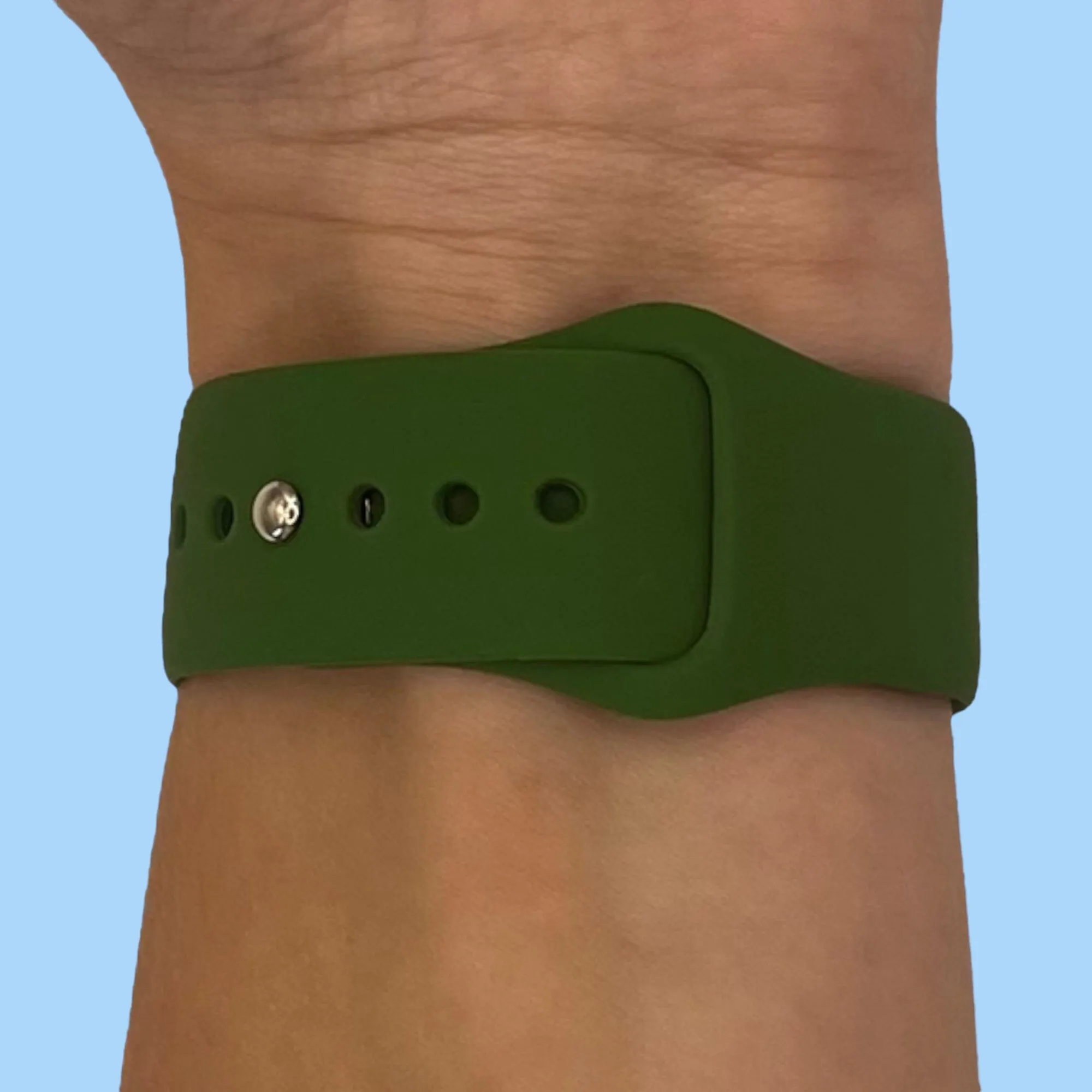 Silicone Button Style Watch Straps Compatible with Samsung Gear Live