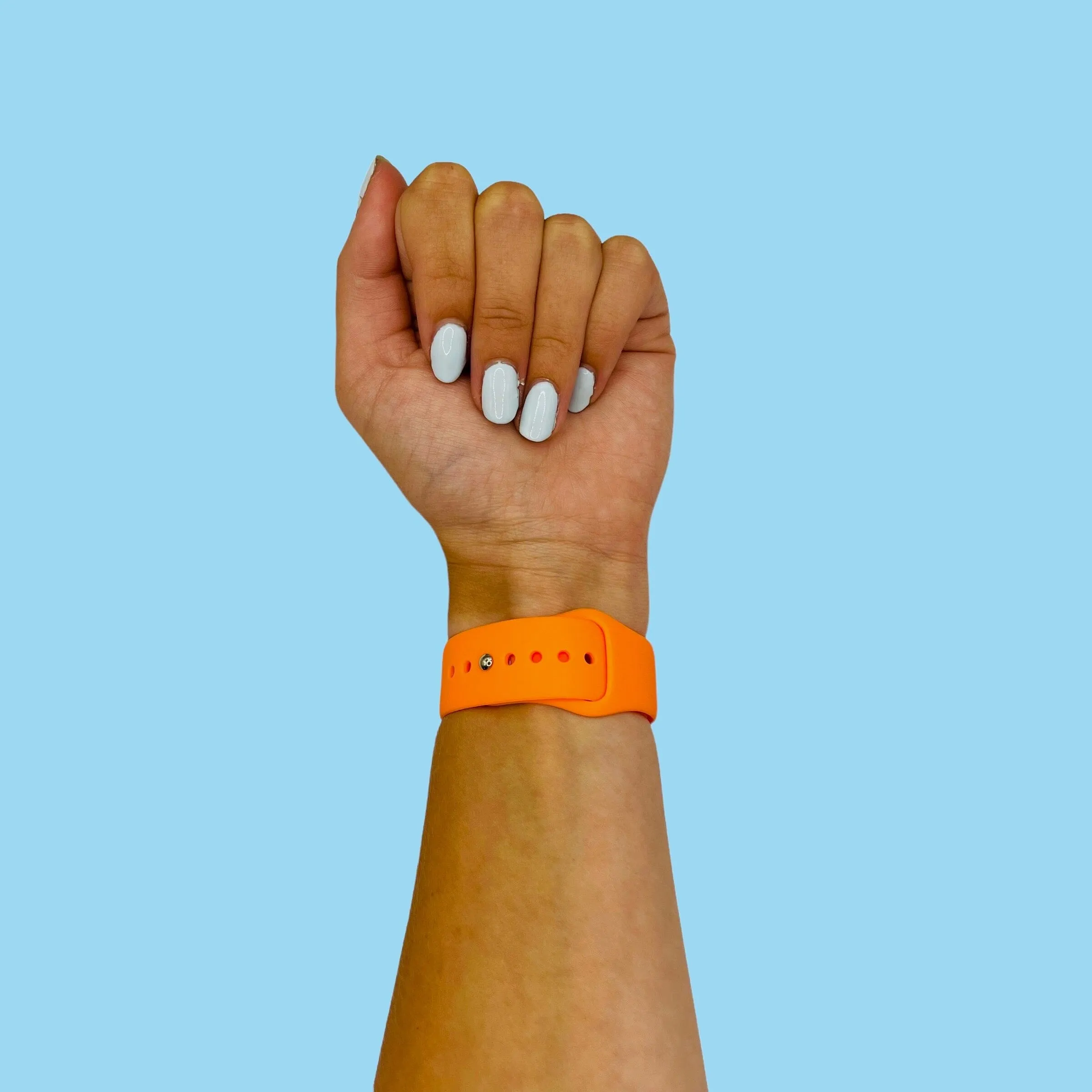 Silicone Button Style Watch Straps Compatible with Samsung Gear Live