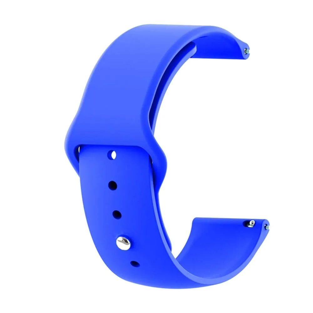 Silicone Button Style Watch Straps Compatible with Samsung Gear Live