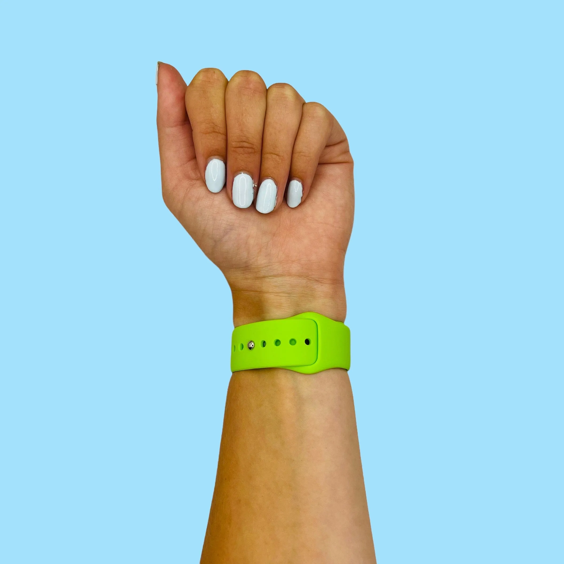 Silicone Button Style Watch Straps Compatible with Samsung Gear Live