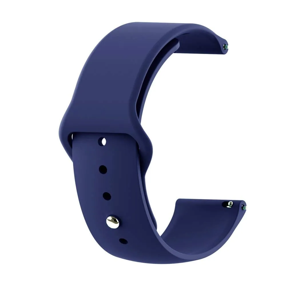 Silicone Button Style Watch Straps Compatible with Samsung Gear Live