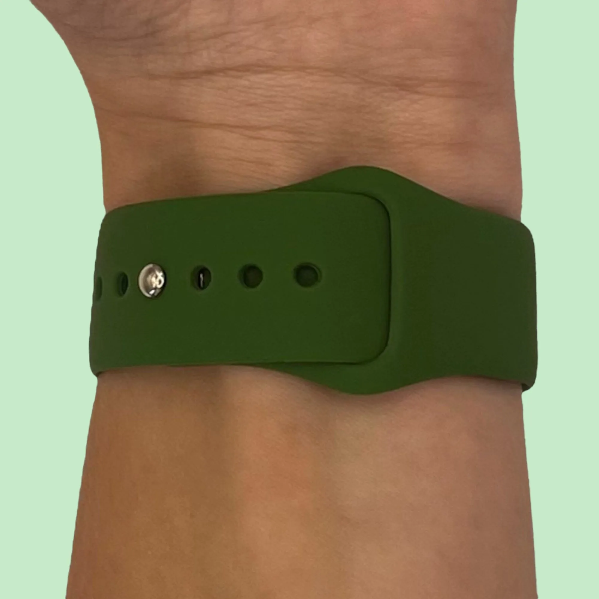 Silicone Button Style Watch Straps Compatible with Samsung Gear Live