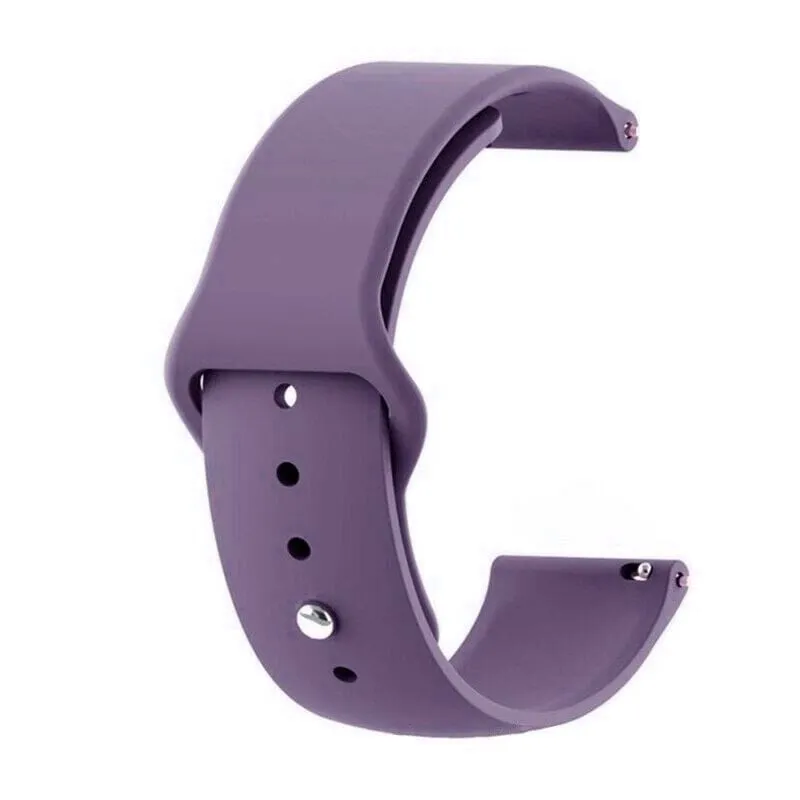 Silicone Button Style Watch Straps Compatible with Samsung Gear Live
