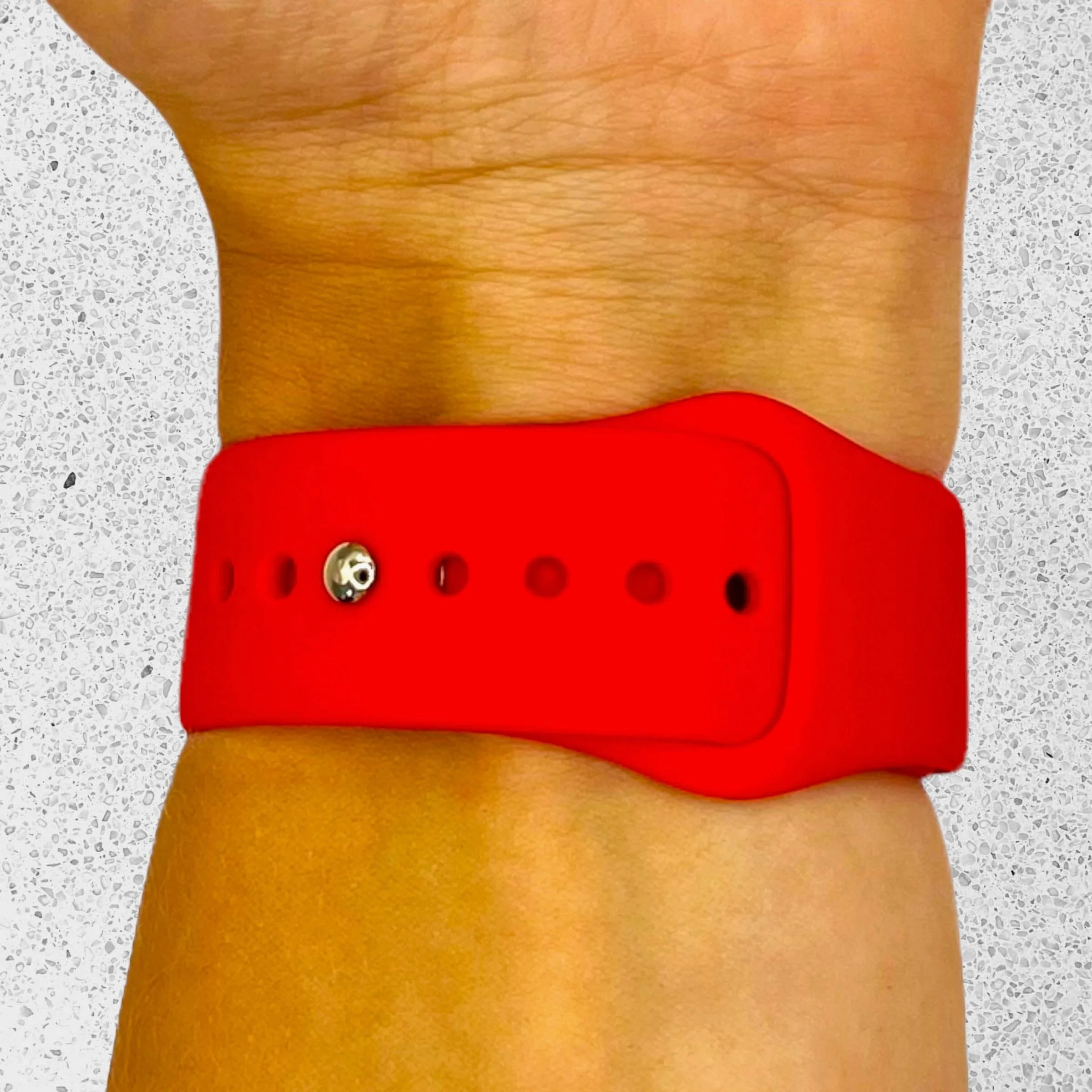 Silicone Button Style Watch Straps Compatible with Samsung Gear Live