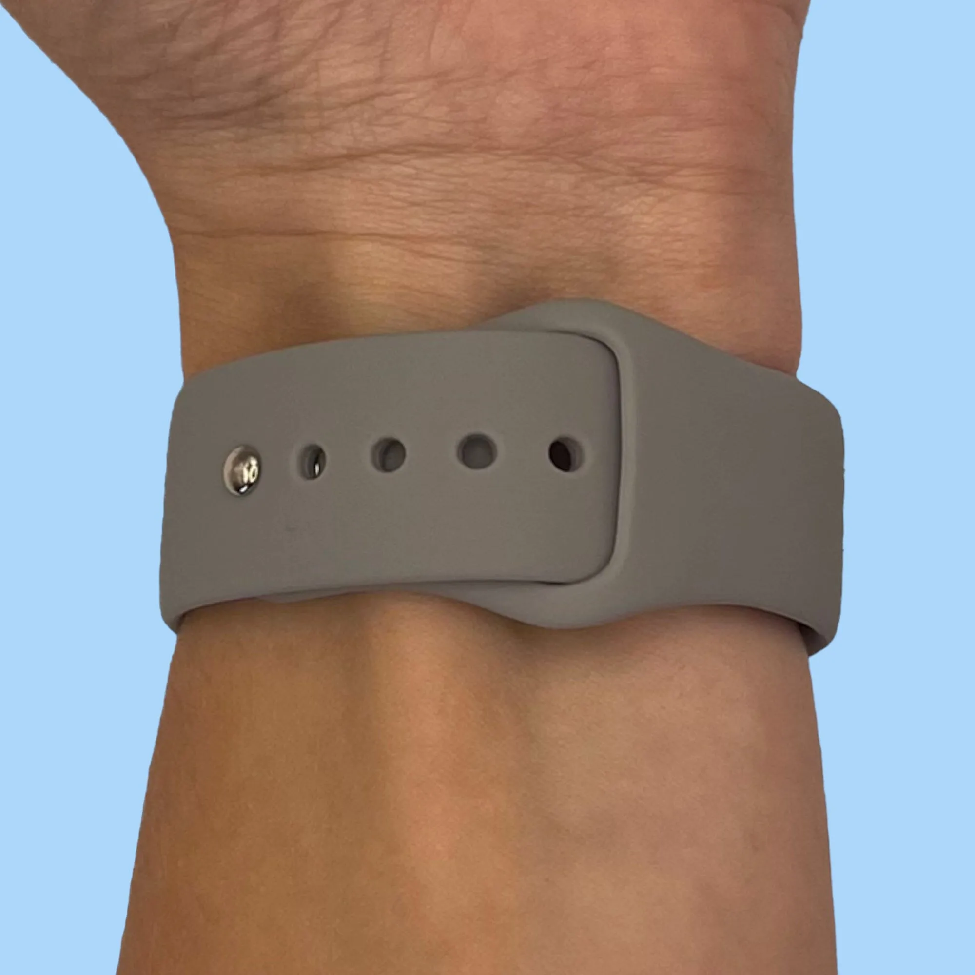 Silicone Button Style Watch Straps Compatible with Samsung Gear S2