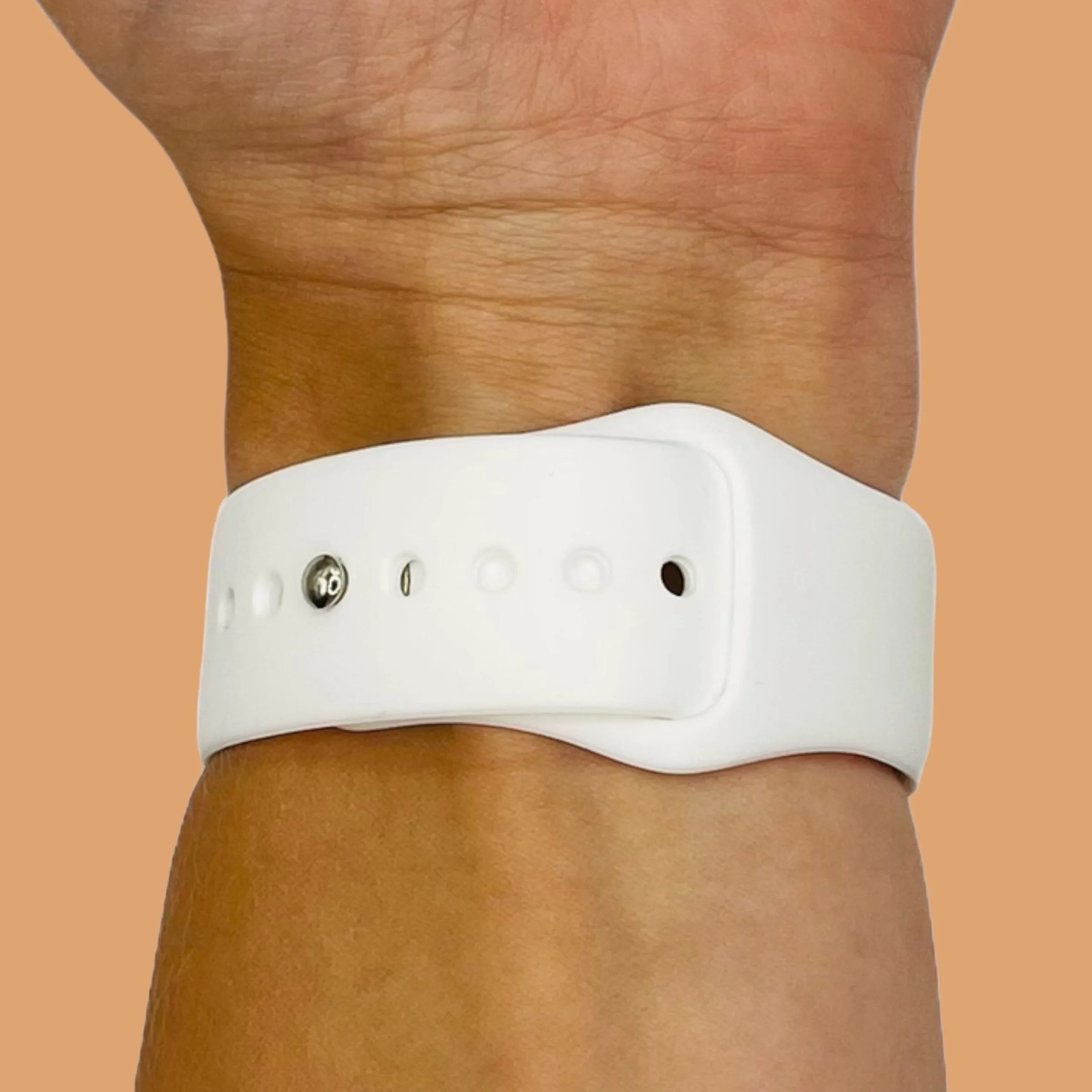 Silicone Button Style Watch Straps Compatible with Samsung Gear S2