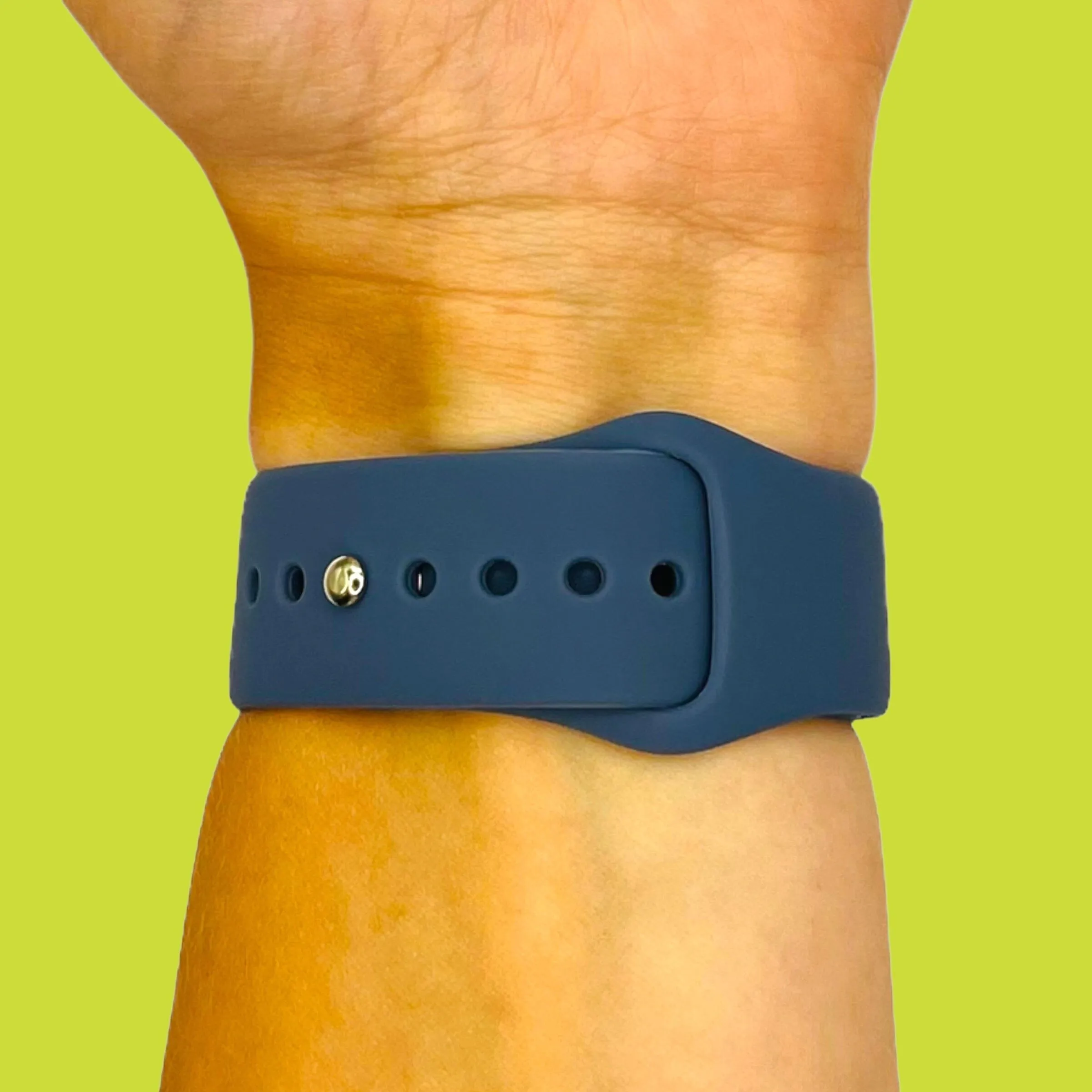 Silicone Button Style Watch Straps Compatible with Samsung Gear S2