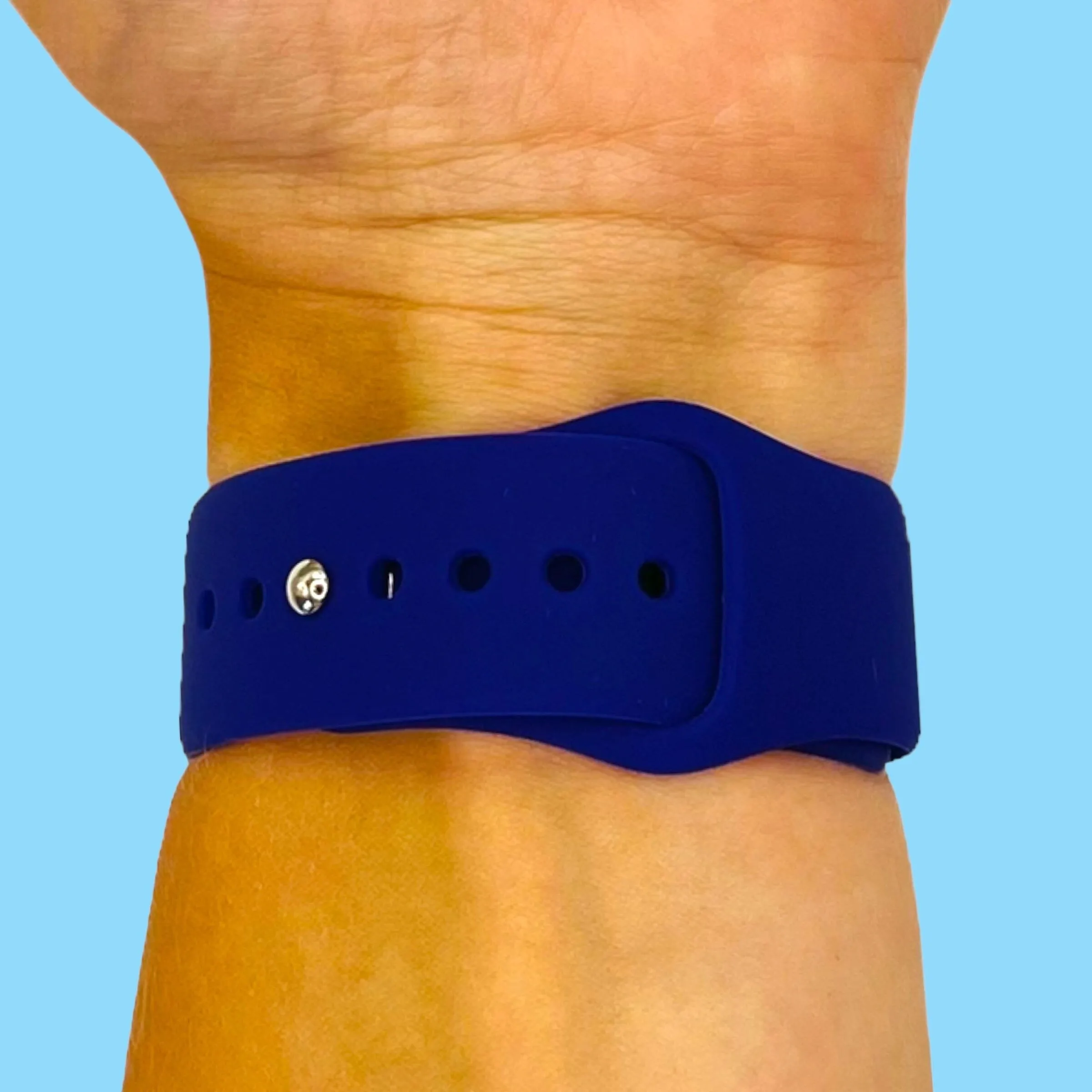 Silicone Button Style Watch Straps Compatible with Samsung Gear S2