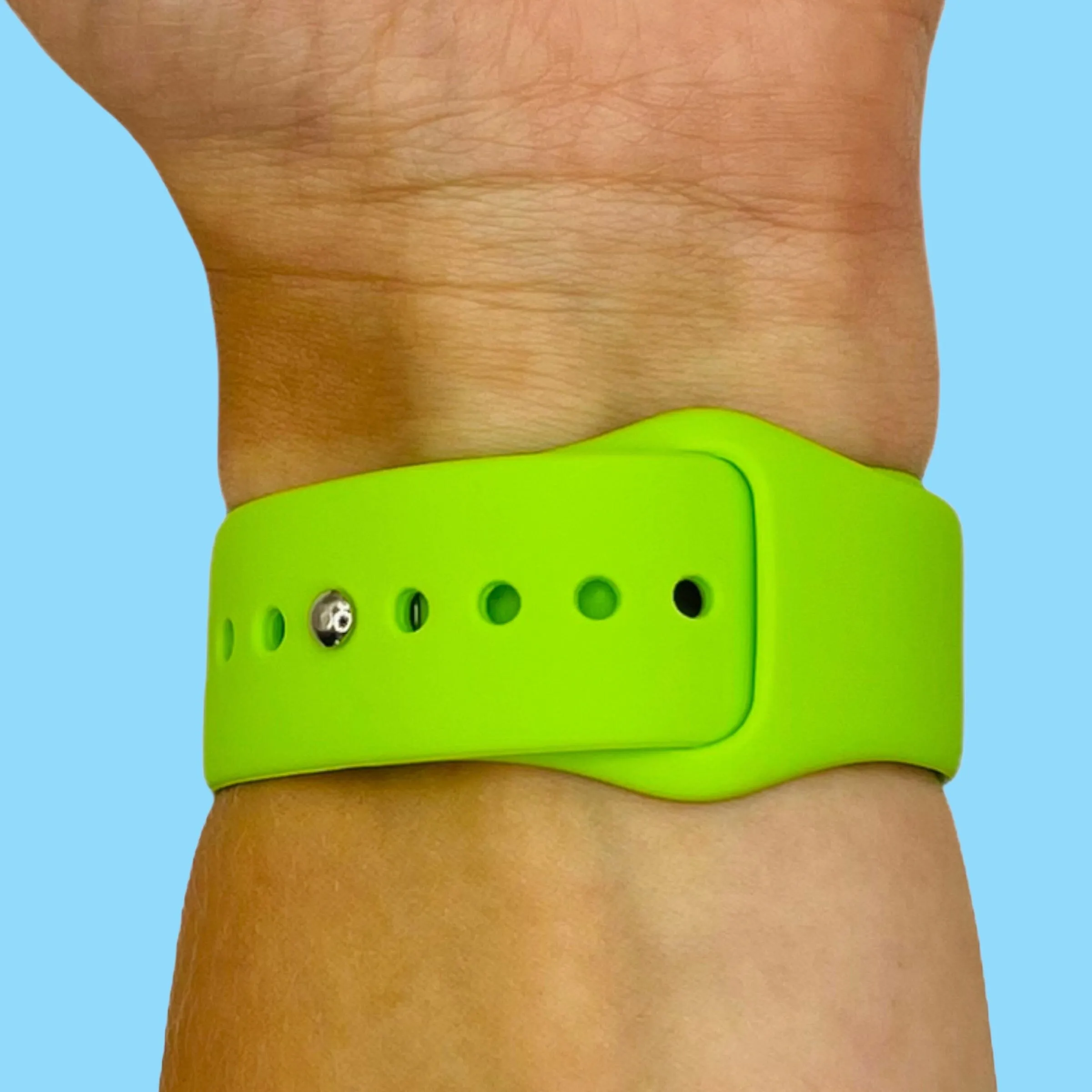 Silicone Button Style Watch Straps Compatible with Samsung Gear S2